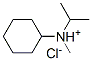 cyclohexyl(isopropyl)methylammonium chloride Struktur