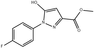 methyl 1-(4-fluorophenyl)-5-hydroxy-1H-pyrazole-3-carboxylate|