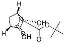(1R,4S,5R,6S)-tert-butyl 5,6-dihydroxy-3-oxo-2-aza-bicyclo[2.2.1]heptane-2-carboxylate Struktur