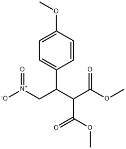 100719-44-6 METHYL 2-METHOXYCARBONYL-3-(4-METHOXYPHENYL)-4-NITROBUTANOATE