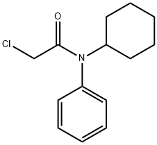 2-CHLORO-N-CYCLOHEXYL-N-PHENYLACETAMIDE Struktur