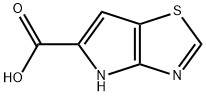 4H-PYRROLO[2,3-D]THIAZOLE-5-CARBOXYLIC ACID 化学構造式