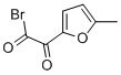 2-Furanacetyl bromide, 5-methyl-alpha-oxo- (9CI),100750-53-6,结构式