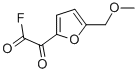 2-Furanacetyl fluoride, 5-(methoxymethyl)-alpha-oxo- (9CI),100750-64-9,结构式