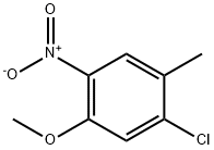 1-氯-5-甲氧基-2-甲基-4-硝基苯, 100777-46-6, 结构式