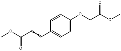 2-PROPENOIC ACID, 3-[4-(2-METHOXY-2-OXOETHOXY)PHENYL]-, METHYL ESTER|
