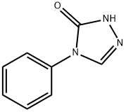 2,4-Dihydro-4-phenyl-3H-1,2,4-triazol-3-one Struktur