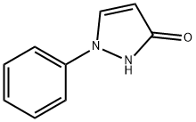 1-Phenyl-1H-pyrazol-3(2H)-one Struktur