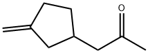 2-Propanone, 1-(3-methylenecyclopentyl)- (9CI) Structure
