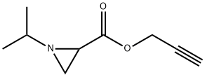 2-Aziridinecarboxylicacid,1-(1-methylethyl)-,2-propynylester(9CI) Structure