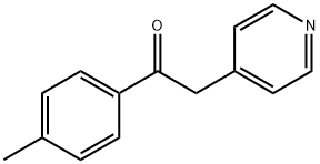 2-吡啶-4-基-1-对甲苯乙酮, 100866-13-5, 结构式