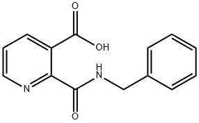 2-(benzylcarbaMoyl)nicotinic acid Structure