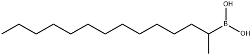 正十四烷基硼酸,100888-40-2,结构式
