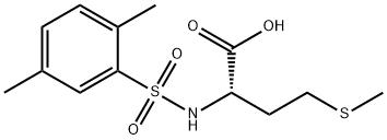 N-(2,5-DiMethylphenylsulfonyl)-S-MethylhoMocysteine Structure