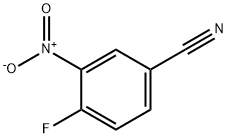 4-氟-3-硝基苯甲腈,1009-35-4,结构式