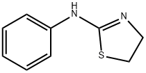 2-(Phenylamino)-4,5-dihydrothiazole Struktur