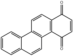 1,4-クリセンキノン 化学構造式