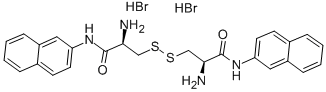 (H-CYS-BETANA)2 2HBR Struktur