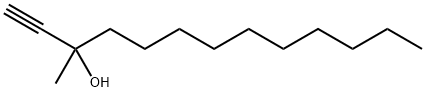 3-メチルトリデカ-1-イン-3-オール 化学構造式