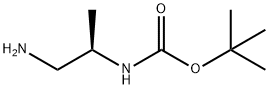 N-[(1R)-2-氨基-1-甲基乙基]氨基甲酸叔丁酯,100927-10-4,结构式