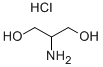 2-AMINO-1,3-PROPANEDIOL HYDROCHLORIDE 化学構造式