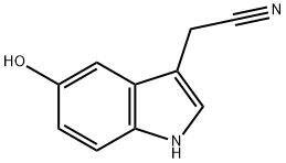 5-羟基吲哚-3-乙腈,100929-86-0,结构式