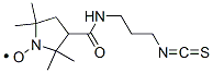 3-(3-isothiocyanatopropylcarbamoyl)-PROXYL Structure