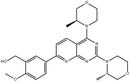 2-メトキシ-5-[2,4-ビス(3α-メチルモルホリノ)ピリド[2,3-d]ピリミジン-7-イル]ベンゼンメタノール price.