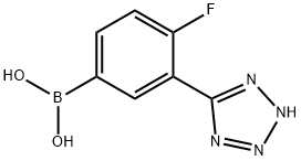 4-플루오로-3-(테트라졸-5-일)페닐보론산