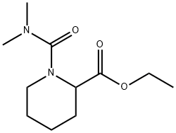 Ethyl 1-(DiMethylcarbaMoyl)piperidine-2-carboxylate Struktur