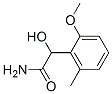 Benzeneacetamide,  -alpha--hydroxy-2-methoxy-6-methyl- 结构式