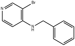 3-BROMO-4-BENZYLAMINOPYRIDINE Structure