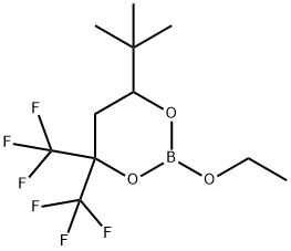 1,3,2-Dioxaborinane, 6-tert-butyl-2-methoxy-4,4-bis(trifluoromethyl)-|