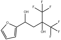 1,3-BUTANEDIOL, 1-(2-FURYL)-4,4,4-TRIFLUORO-3-TRIFLUOROMETHYL- 结构式