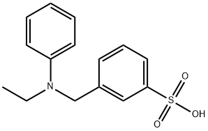 N-乙基-N-(3'-磺酸苄基)苯胺 结构式