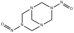 N,N'-DINITROSOPENTAMETHYLENETETRAMINE Struktur