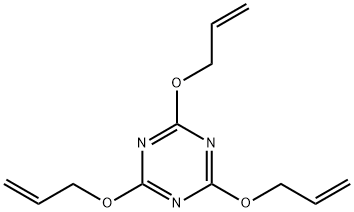 2,4,6-Triallyloxy-1,3,5-triazi Struktur