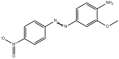 4-[(4-nitrophenyl)azo]-o-anisidine Structure