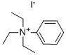 フェニルトリエチルアンモニウム ヨージド 化学構造式