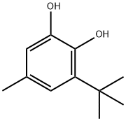 3-tert-butyl-5-methylpyrocatechol  Struktur