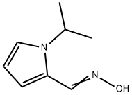 1H-Pyrrole-2-carboxaldehyde,1-(1-methylethyl)-,oxime(9CI) 化学構造式