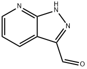 1H-吡唑并[3,4-B]吡啶-3-甲醛 结构式