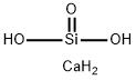 硅酸（H2SiO3），钙盐（1：1）,10101-39-0,结构式