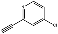 4-Chloro-2-ethynyl-pyridine Struktur