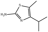 2-Thiazolamine,  5-methyl-4-(1-methylethyl)- 化学構造式