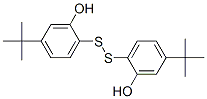 2,2'-dithiobis[5-(1,1-dimethylethyl)phenol] Structure