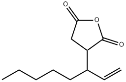 3-(1-vinylhexyl)dihydrofuran-2,5-dione Structure