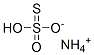 ammonium hydrogen thiosulphate  Structure