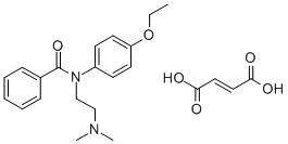 101035-05-6 N-(2-(Dimethylamino)ethyl)-p-benzophenetidide fumarate