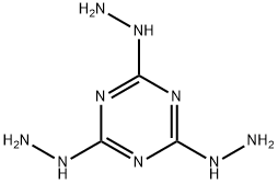 三肼基均三嗪, 10105-42-7, 结构式